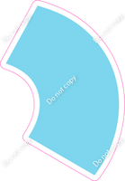 KG 12" Individuals - Flat Baby Blue Apostrophe