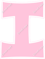 KG 12" Individuals - Flat Baby Pink I