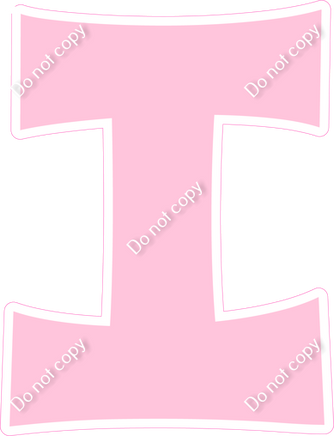 KG 12" Individuals - Flat Baby Pink I