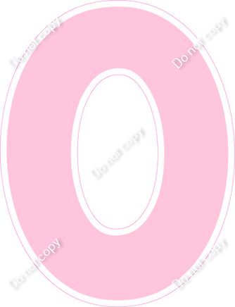 KG 12" Individuals - Flat Baby Pink O