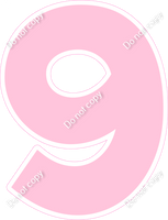 KG 12" Individuals - Flat Baby Pink 9