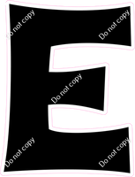 KG 12" Individuals - Flat Black E