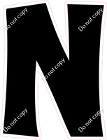 KG 12" Individuals - Flat Black N