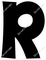 KG 12" Individuals - Flat Black R