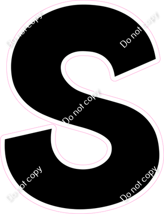 KG 12" Individuals - Flat Black S