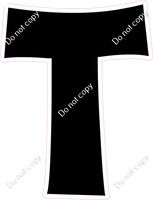 KG 12" Individuals - Flat Black T