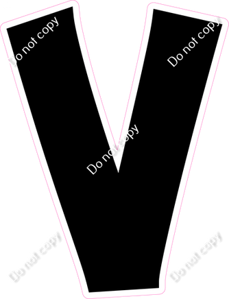 KG 12" Individuals - Flat Black V