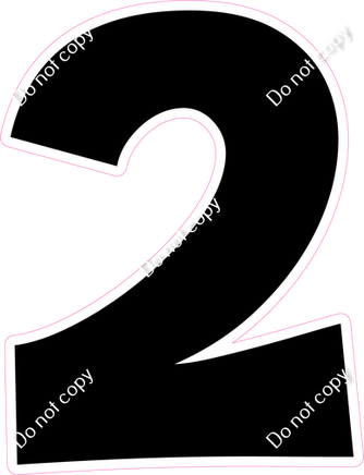 KG 12" Individuals - Flat Black 2