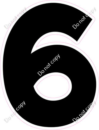 KG 12" Individuals - Flat Black 6