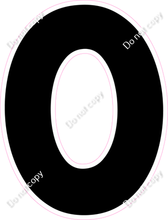 KG 12" Individuals - Flat Black