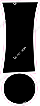 KG 12" Individuals - Flat Black !