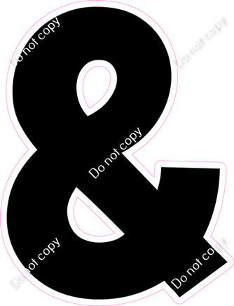 KG 12" Individuals - Flat Black &