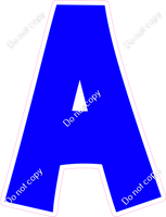 KG 12" Individuals - Flat Blue A