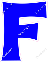 KG 12" Individuals - Flat Blue F