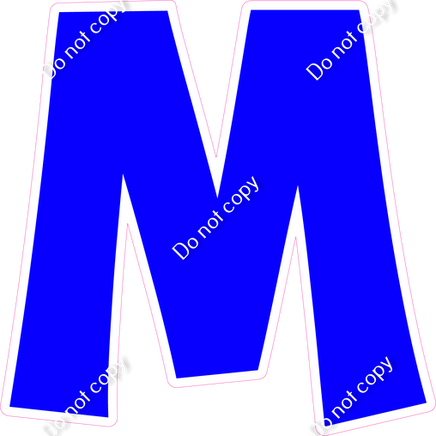 KG 12" Individuals - Flat Blue M