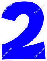 KG 12" Individuals - Flat Blue 2