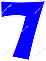 KG 12" Individuals - Flat Blue 7