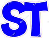 KG 12" Individuals - Flat Blue ST