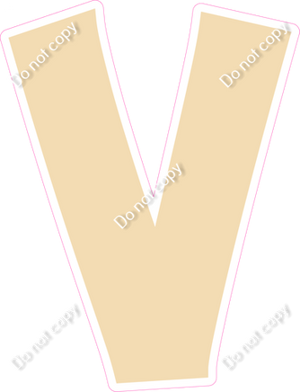 KG 12" Individuals - Flat Champagne V