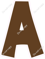 KG 12" Individuals - Flat Chocolate A