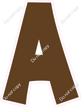 KG 12" Individuals - Flat Chocolate A