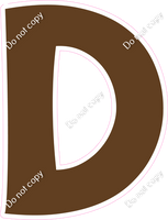 KG 12" Individuals - Flat Chocolate D