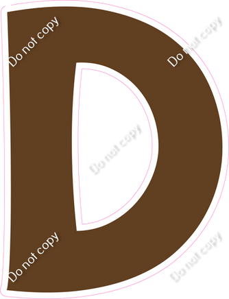 KG 12" Individuals - Flat Chocolate D