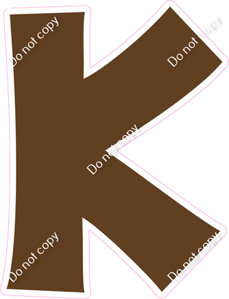 KG 12" Individuals - Flat Chocolate K