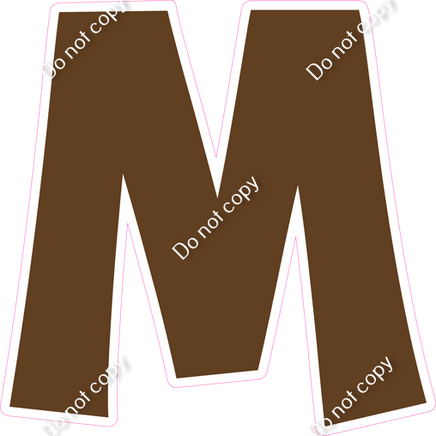 KG 12" Individuals - Flat Chocolate M