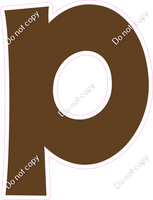 KG 12" Individuals - Flat Chocolate P