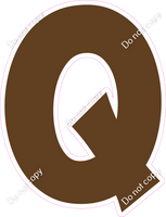 KG 12" Individuals - Flat Chocolate Q