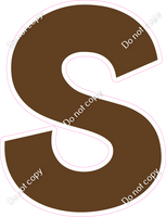 KG 12" Individuals - Flat Chocolate S