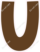 KG 12" Individuals - Flat Chocolate U