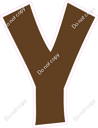 KG 12" Individuals - Flat Chocolate Y