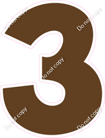 KG 12" Individuals - Flat Chocolate 3