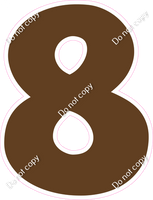 KG 12" Individuals - Flat Chocolate 8