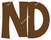 KG 12" Individuals - Flat Chocolate ND