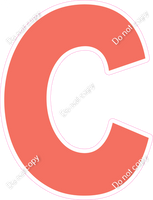 KG 12" Individuals - Flat Coral C