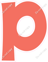 KG 12" Individuals - Flat Coral P