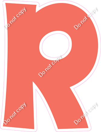 KG 12" Individuals - Flat Coral R