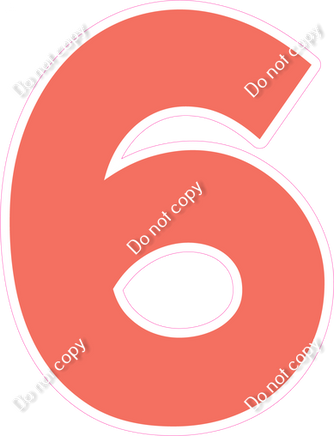 KG 12" Individuals - Flat Coral 6