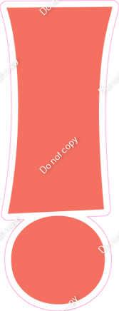 KG 12" Individuals - Flat Coral !