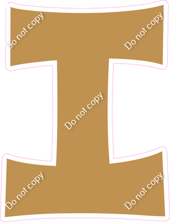 KG 12" Individuals - Flat Gold I