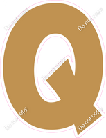 KG 12" Individuals - Flat Gold Q