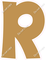 KG 12" Individuals - Flat Gold R