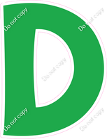 KG 12" Individuals - Flat Green D