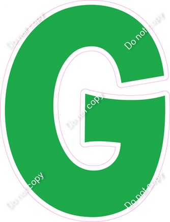 KG 12" Individuals - Flat Green G