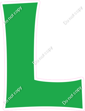 KG 12" Individuals - Flat Green L