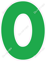 KG 12" Individuals - Flat Green O