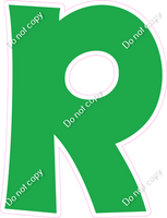 KG 12" Individuals - Flat Green R